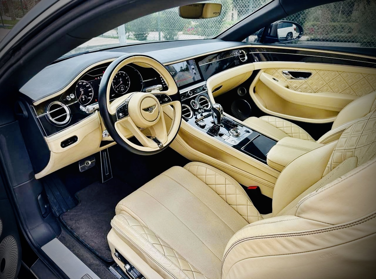 Bentley Continental GT interior