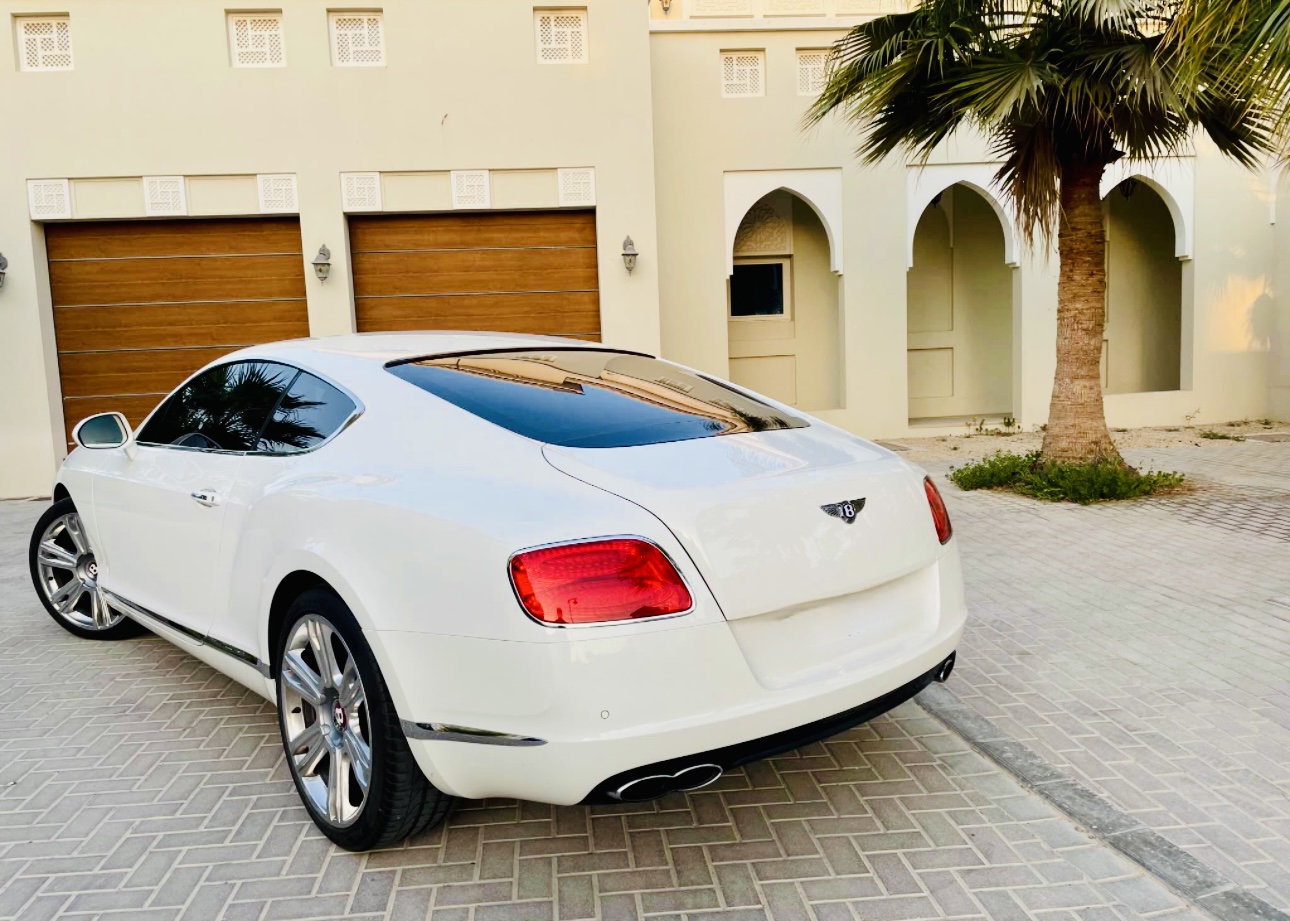 Bentley Continental GT back side