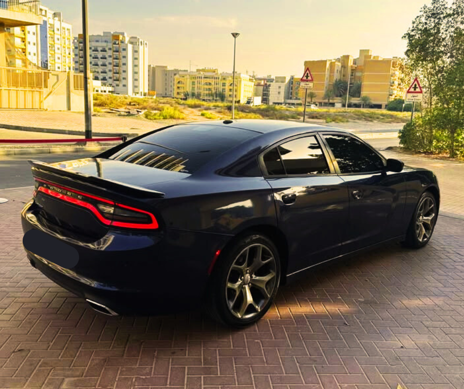 Rent Dodge Charger V6 400 HP Side View