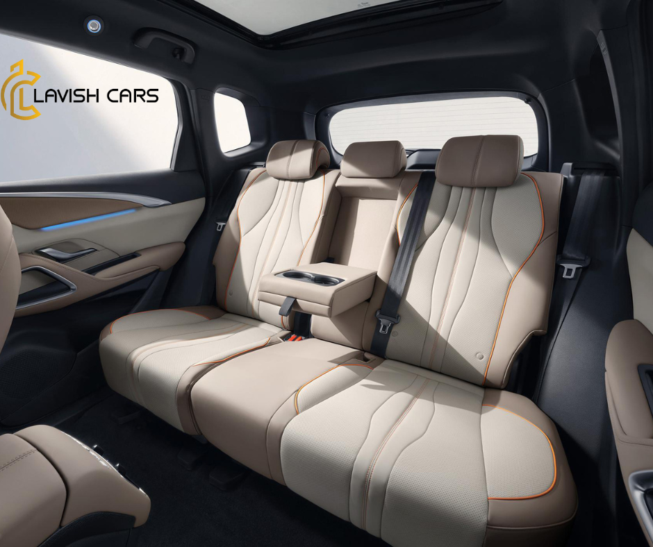 BYD Song Plus back interior