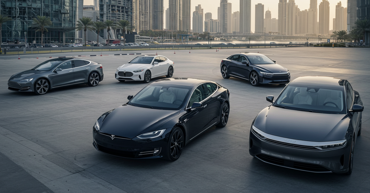 Renting an Electric Luxury Car in Dubai