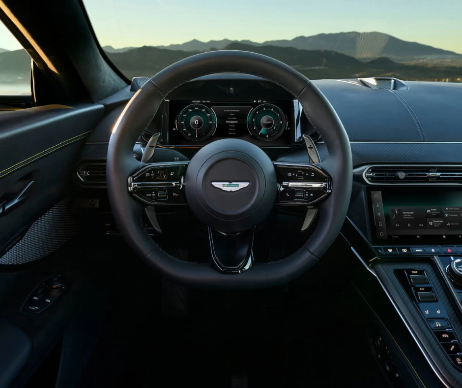 Aston Martin Vantage interior