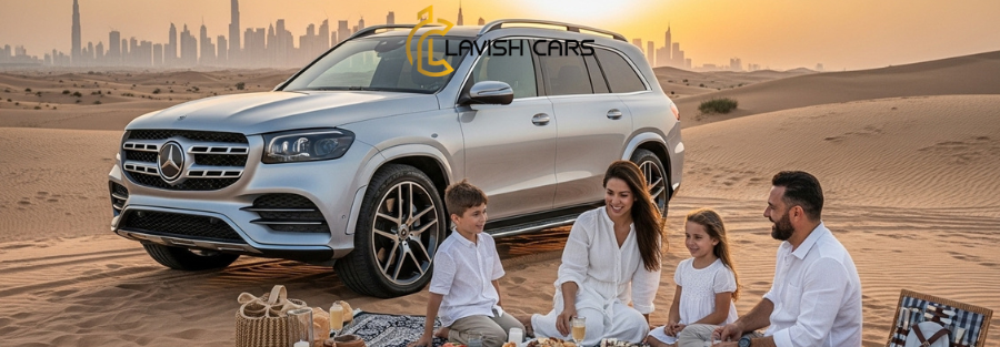 Mercedes GLS-Class in desert
