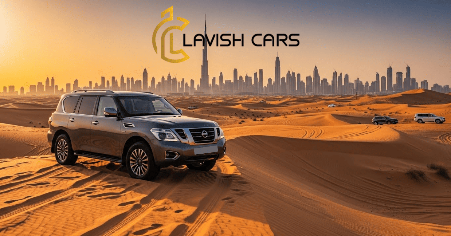 Nissan Patrol in desert dubai