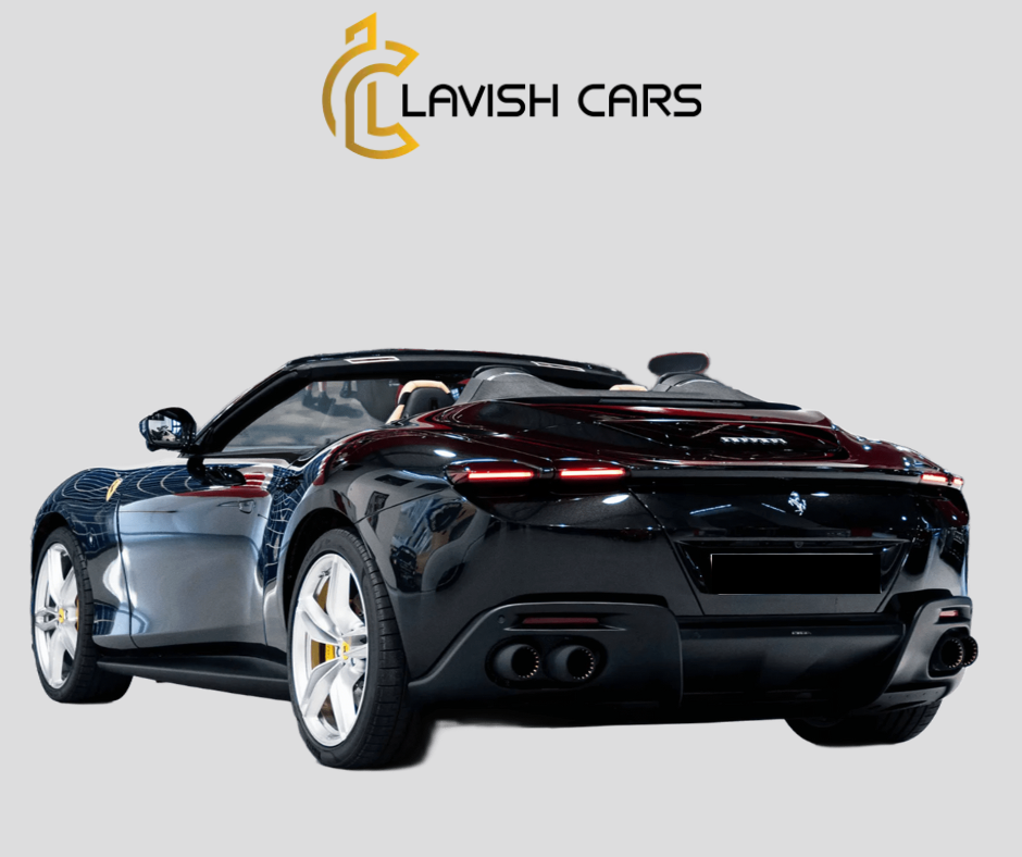 Ferrari Roma Spider back view