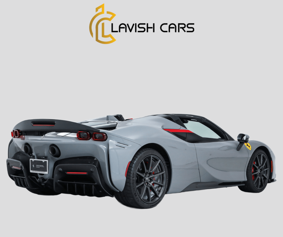 Ferrari SF90 Spider back view