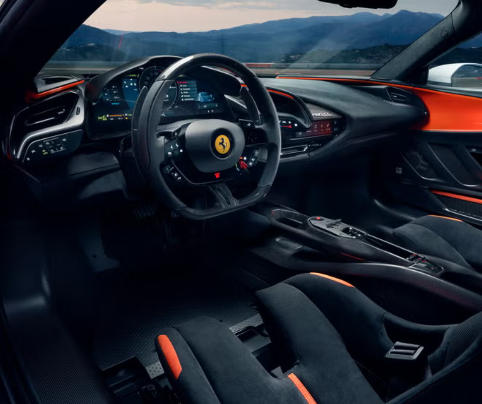 Ferrari SF90 Spider interior