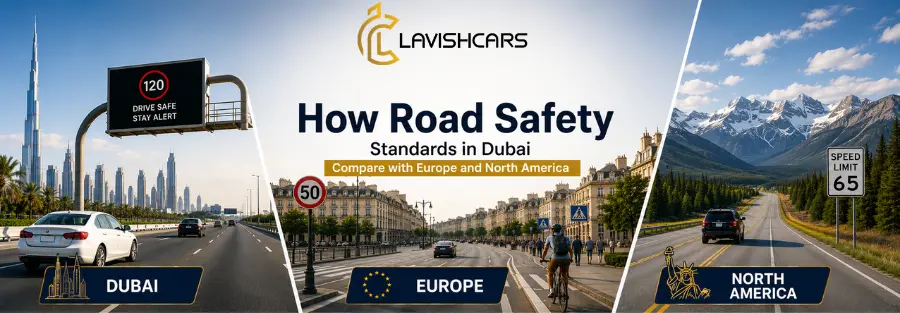 How Road Safety Standards in Dubai Compare with Europe and North America