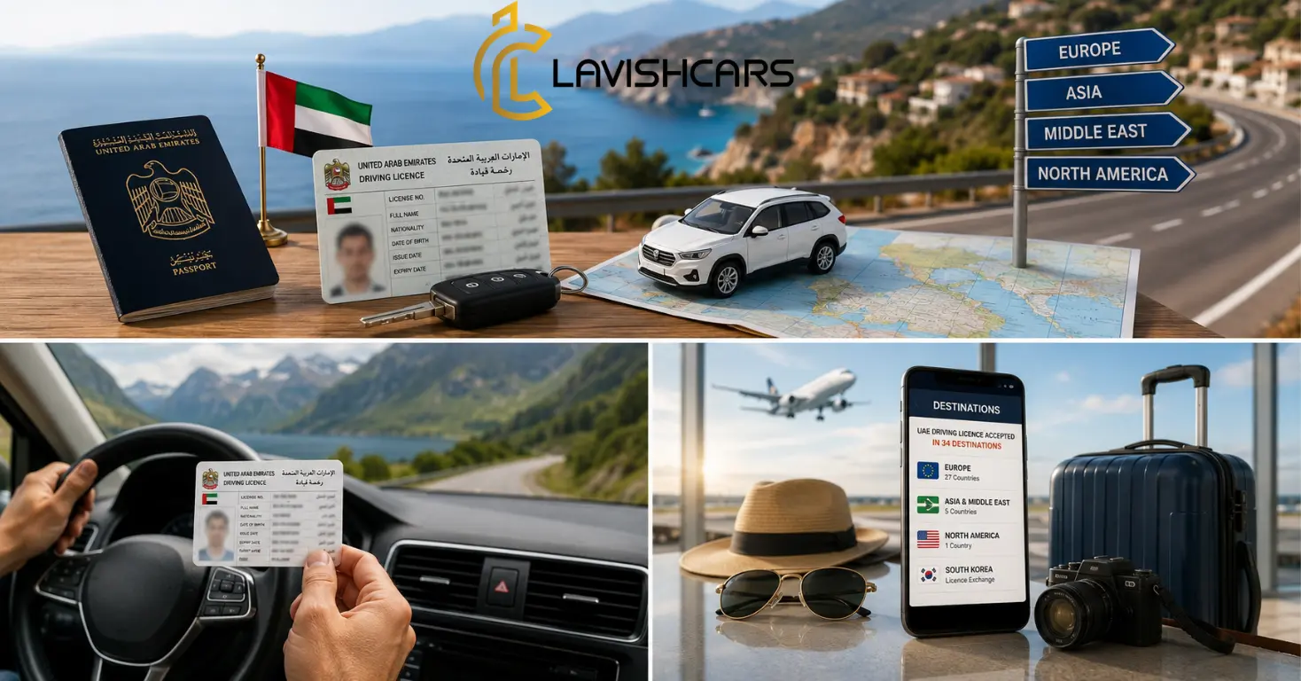 UAE Driving Licence Accepted in 34 Destinations