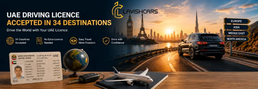 UAE Driving Licence Accepted in 34 Destinations